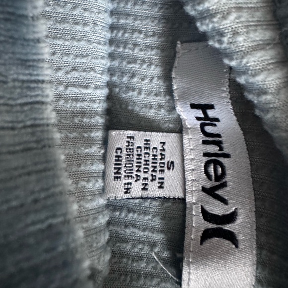 Lot Of 2 Hurley Women's Small Velour Pullover Sweatshirt And Pants Set Tracksuit - Picture 7 of 7